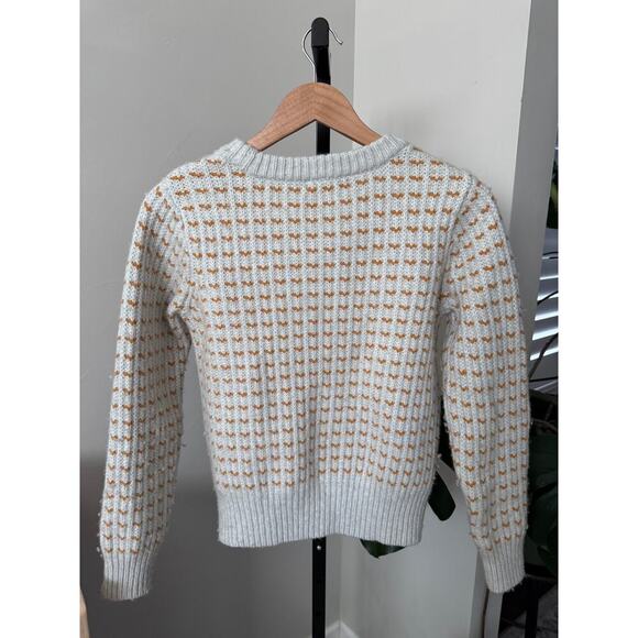 Madewell Striped Barfield Knitted Chunky Sweater Comfort - Picture 4 of 5